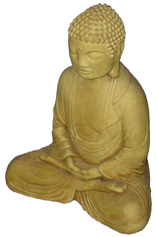 Meditating Buddha outdoor statue for sale